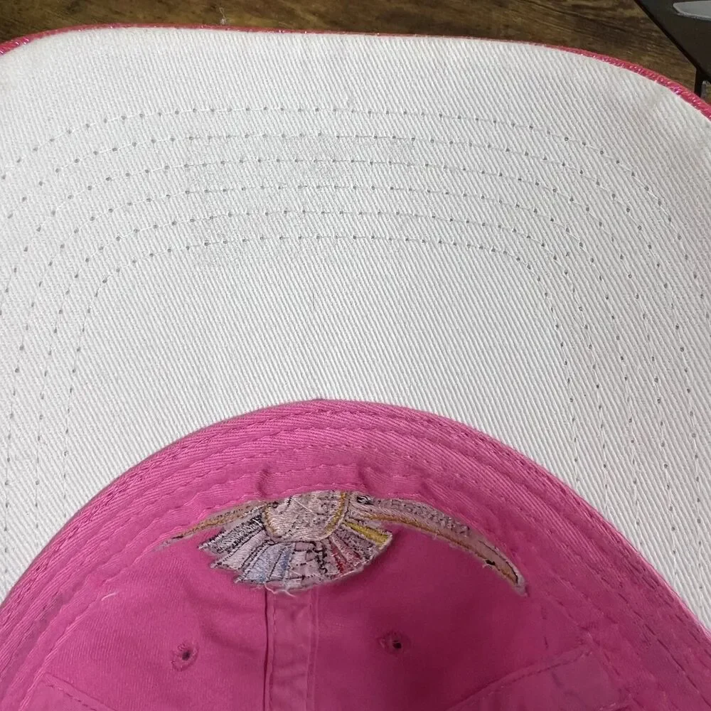 Indianapolis Motor Speedway Pink Embroidered Girls Youth Hat Baseball Cap